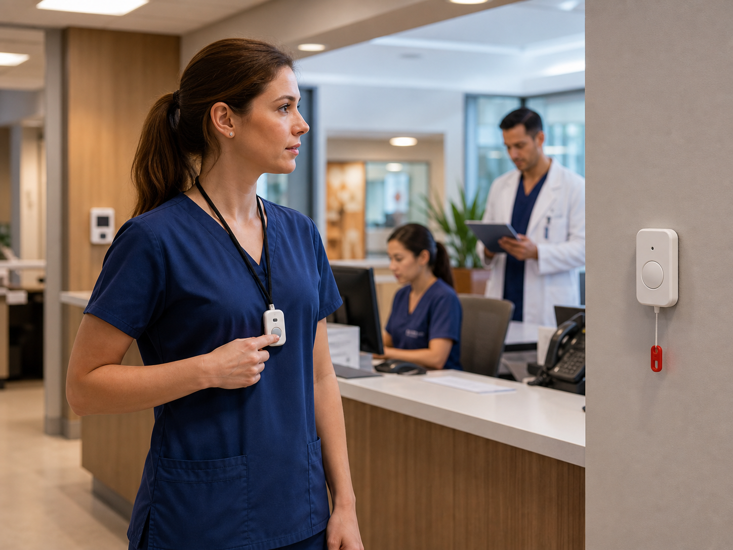 Nurse Panic and Duress Detection